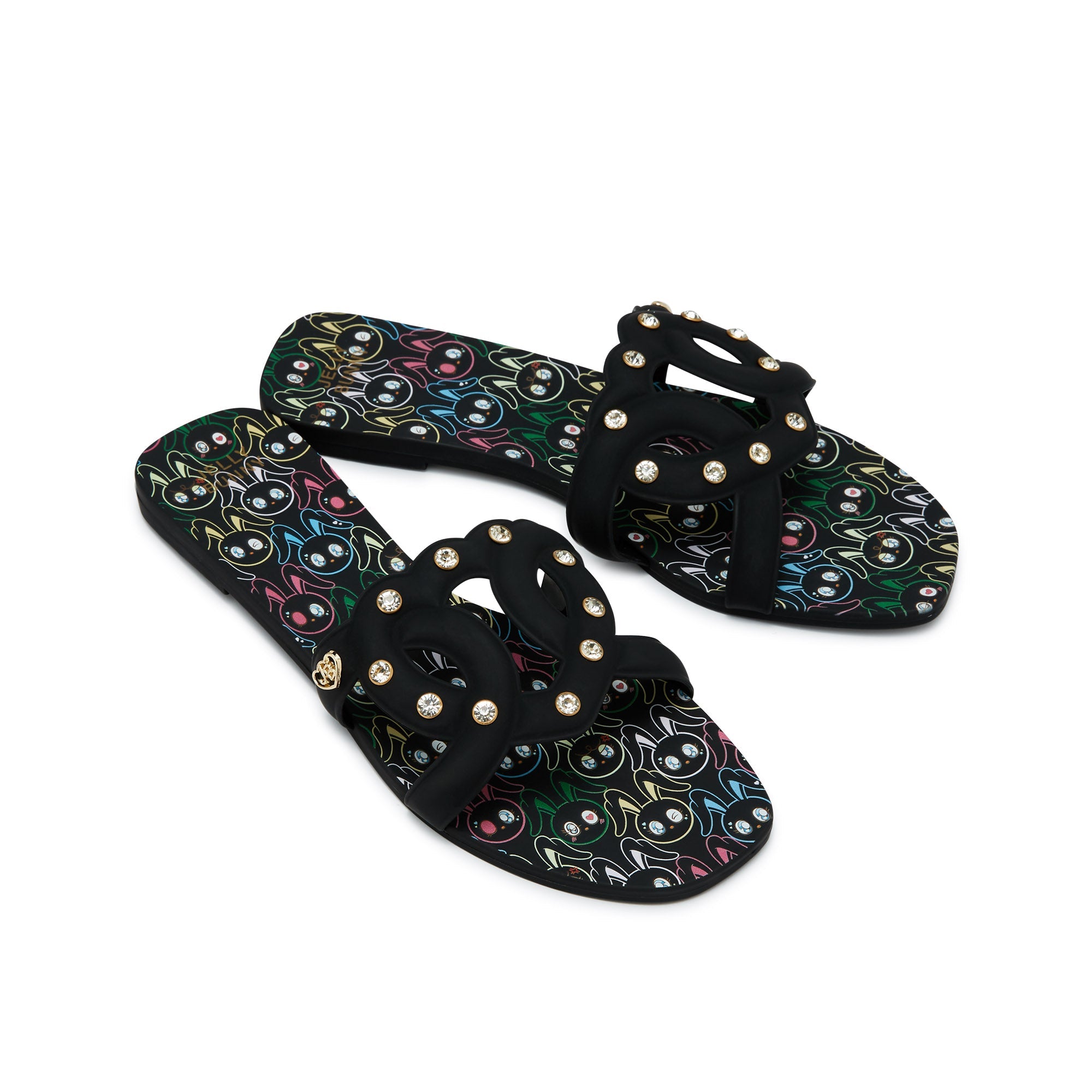 Flory Finny Sandals Black