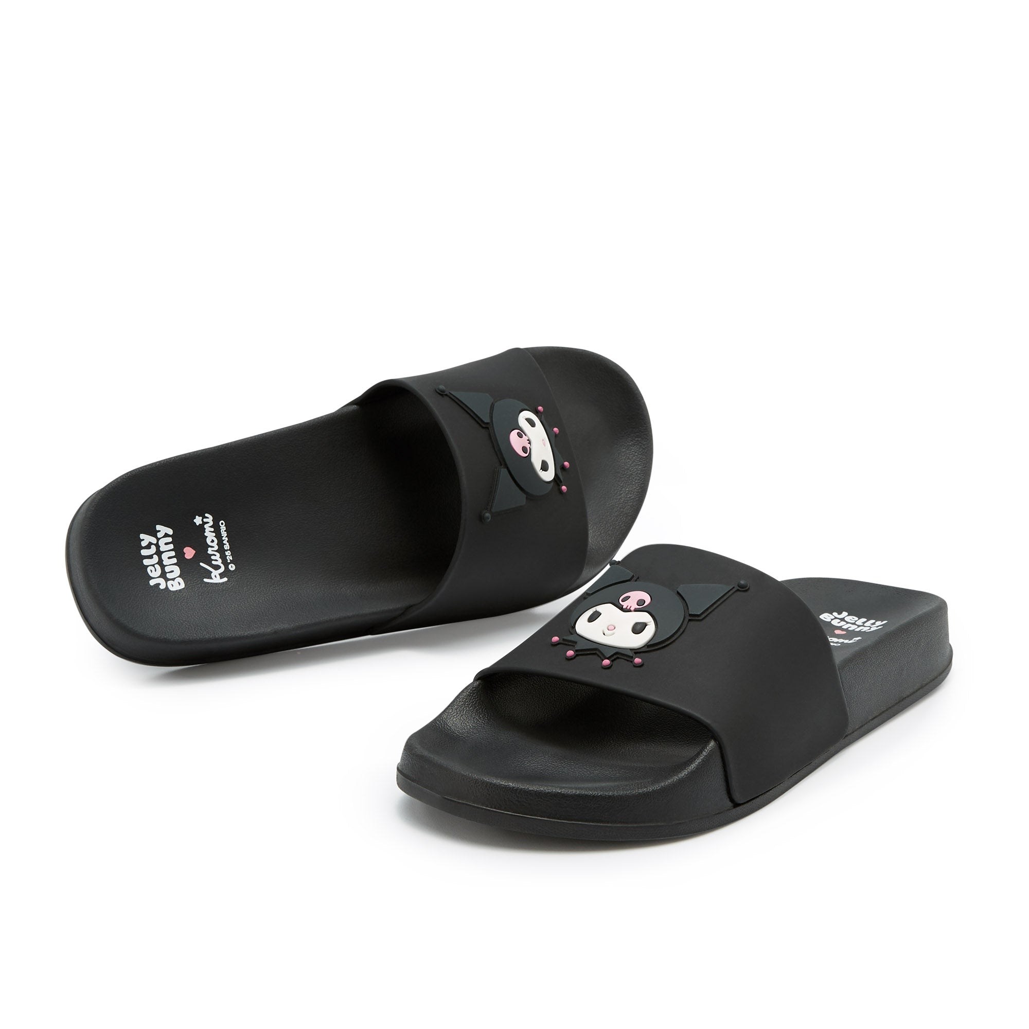 Asami Slide Sandals Black