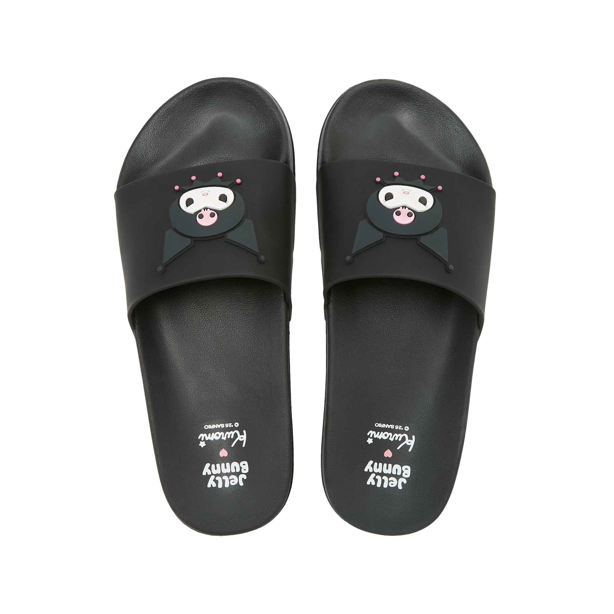 Asami Slide Sandals Black