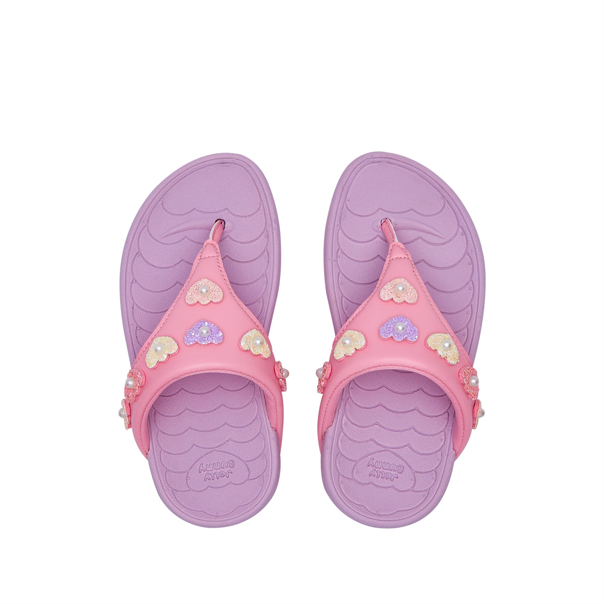 Mini Bunny Soft June Flip Flops For Mini Girls