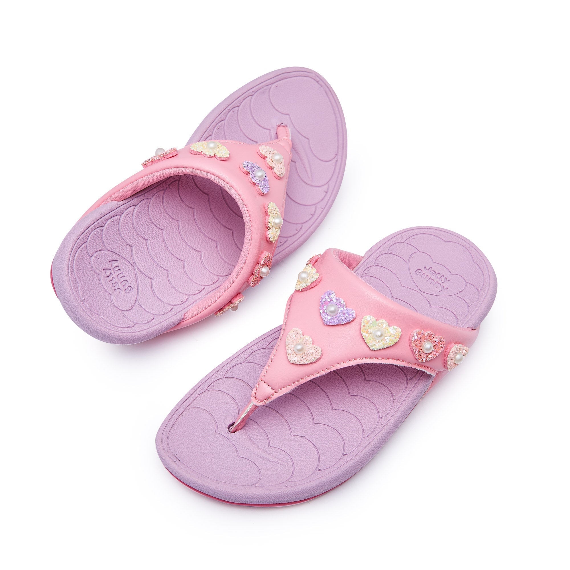 Mini Bunny Soft June Flip Flops For Mini Girls