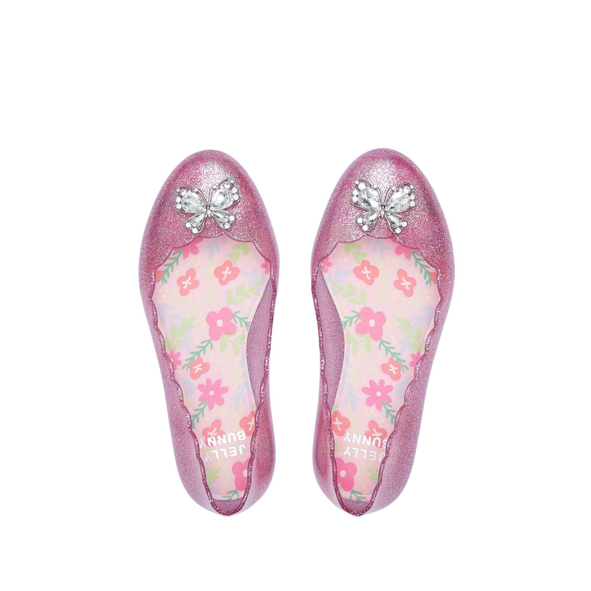 Mini Sophie Coral Ballerinas For Mini Girls