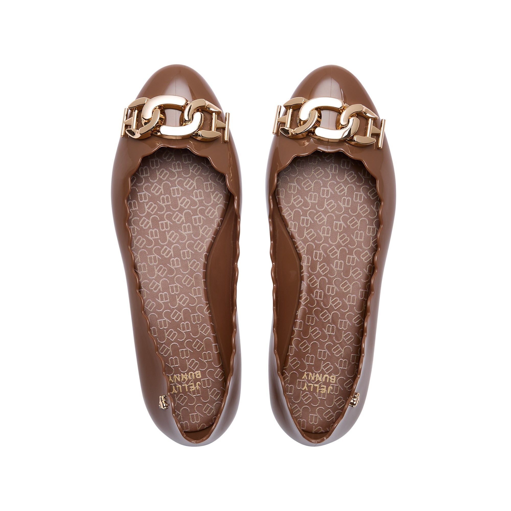 Sophie Clover Ballerinas Brown