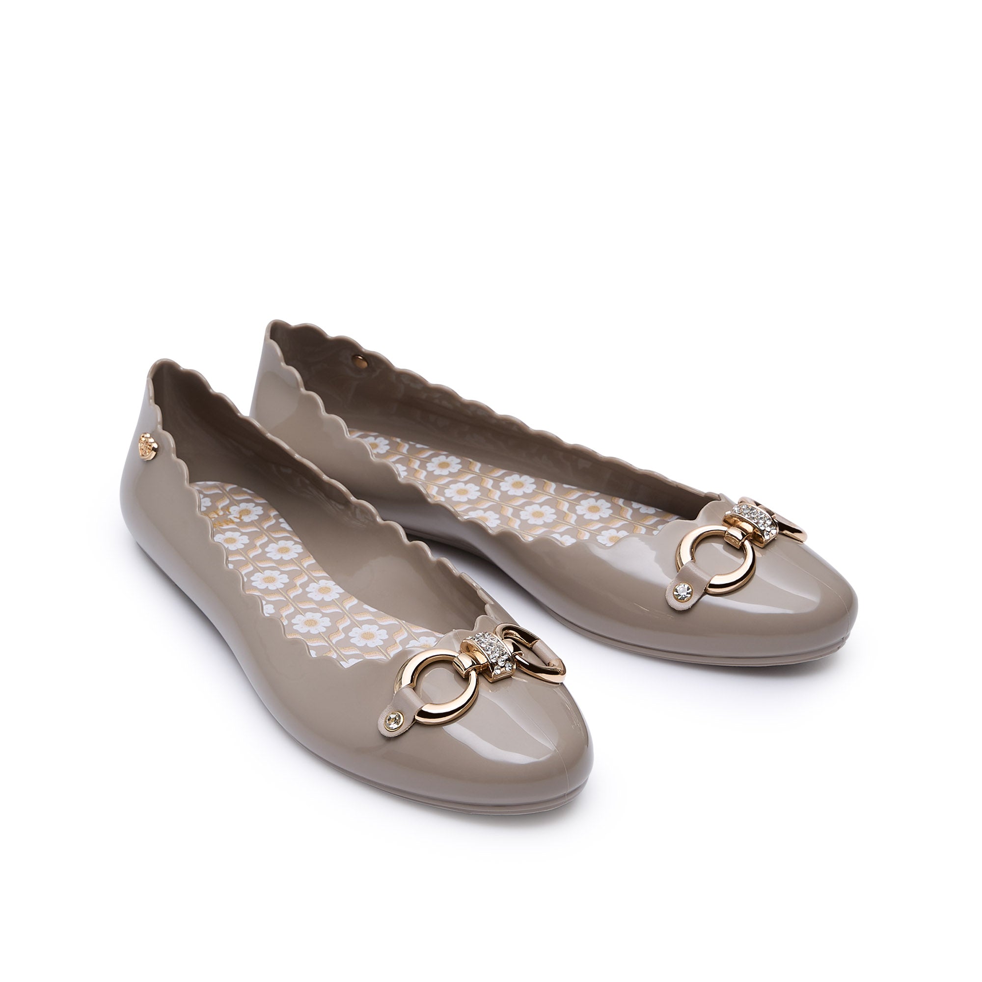 Sophie Lyric Ballerinas Taupe