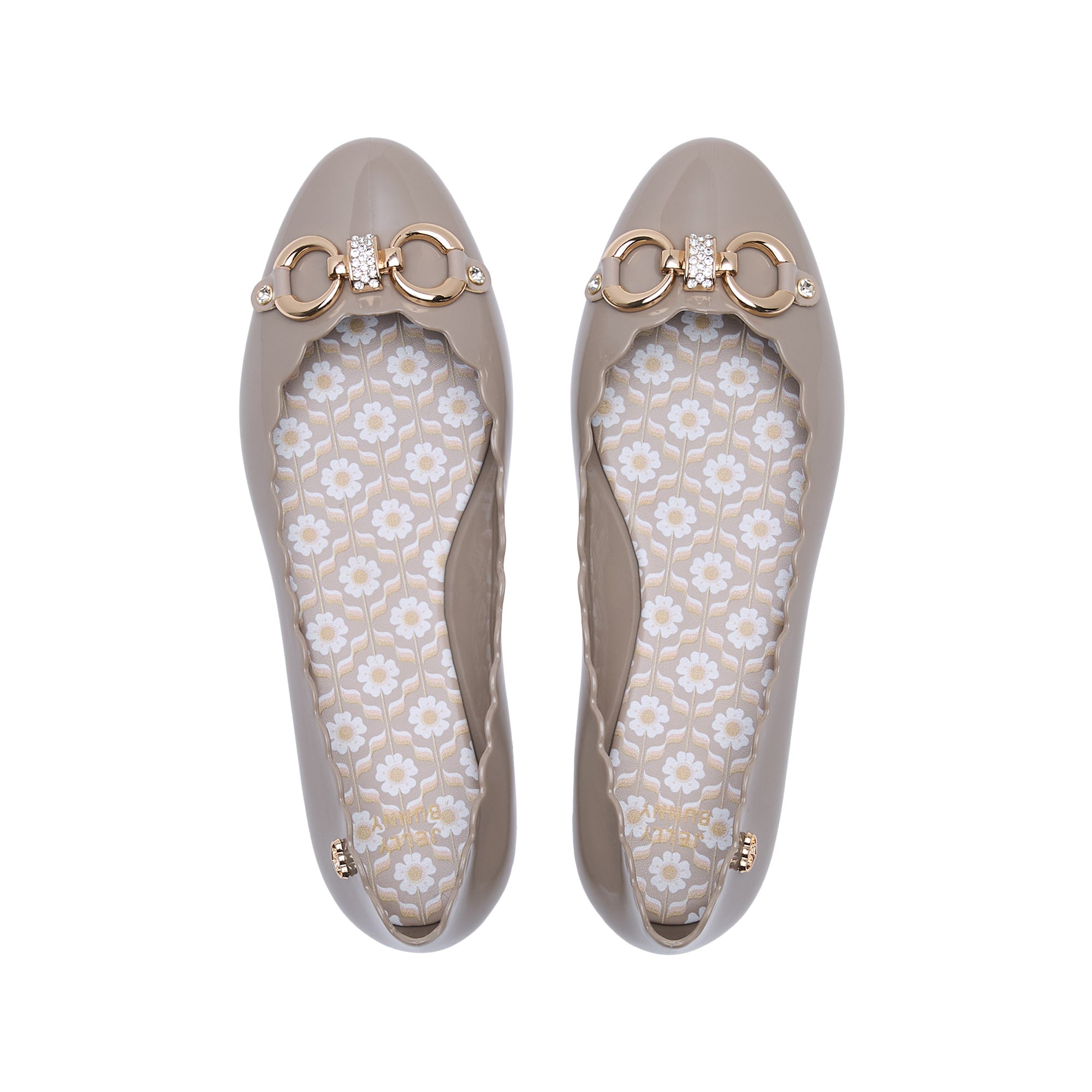 Sophie Lyric Ballerinas Taupe