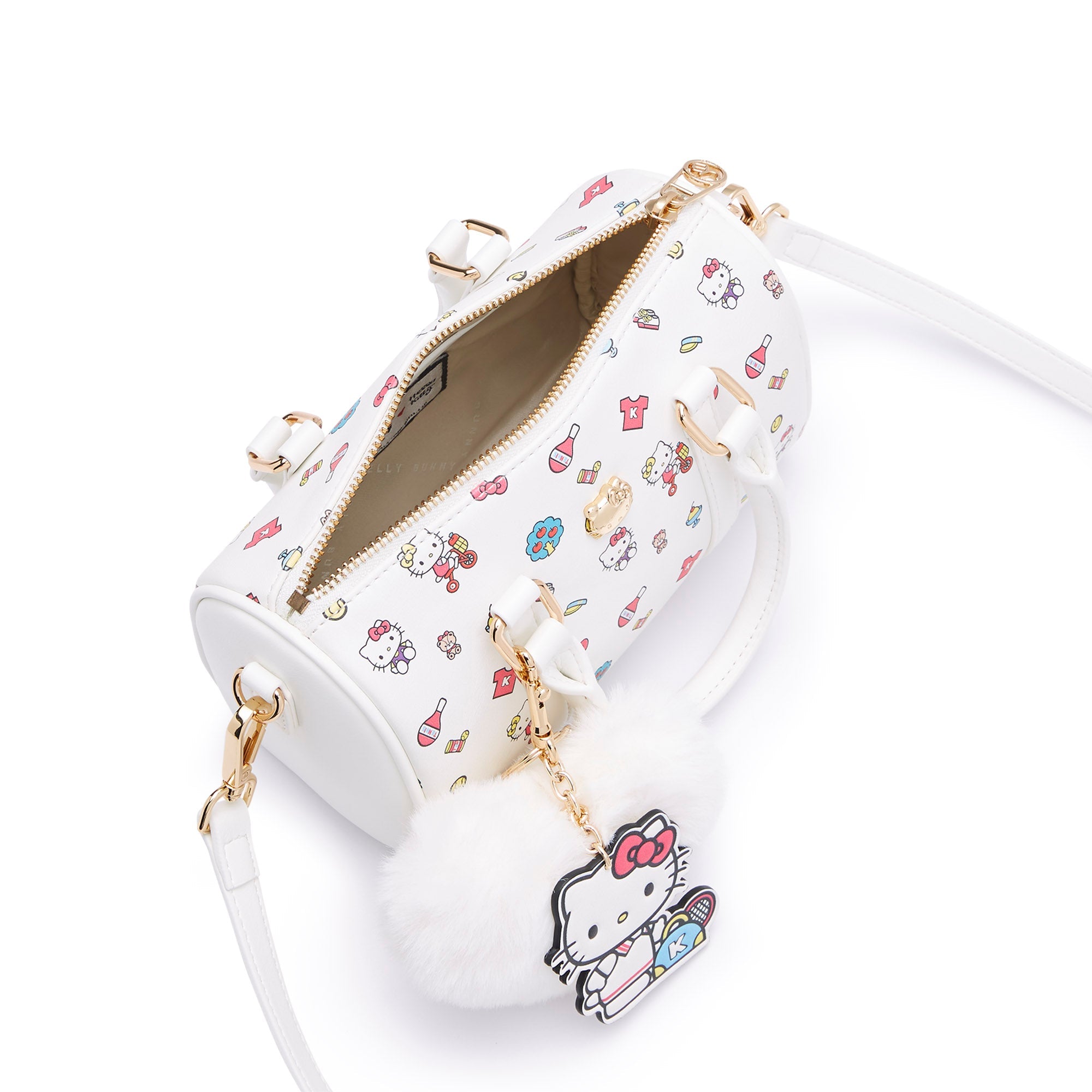 Dori Boston Bag White
