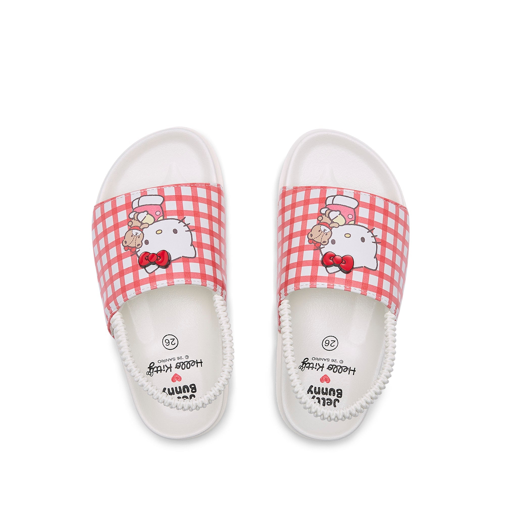 Mini Friendly Ami Slingback Slide For Mini Girls Ivory