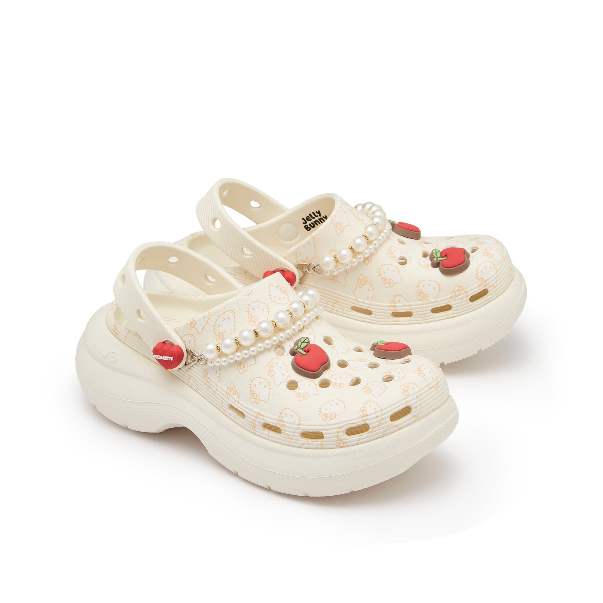 Craze Sayuri Clogs Off-White