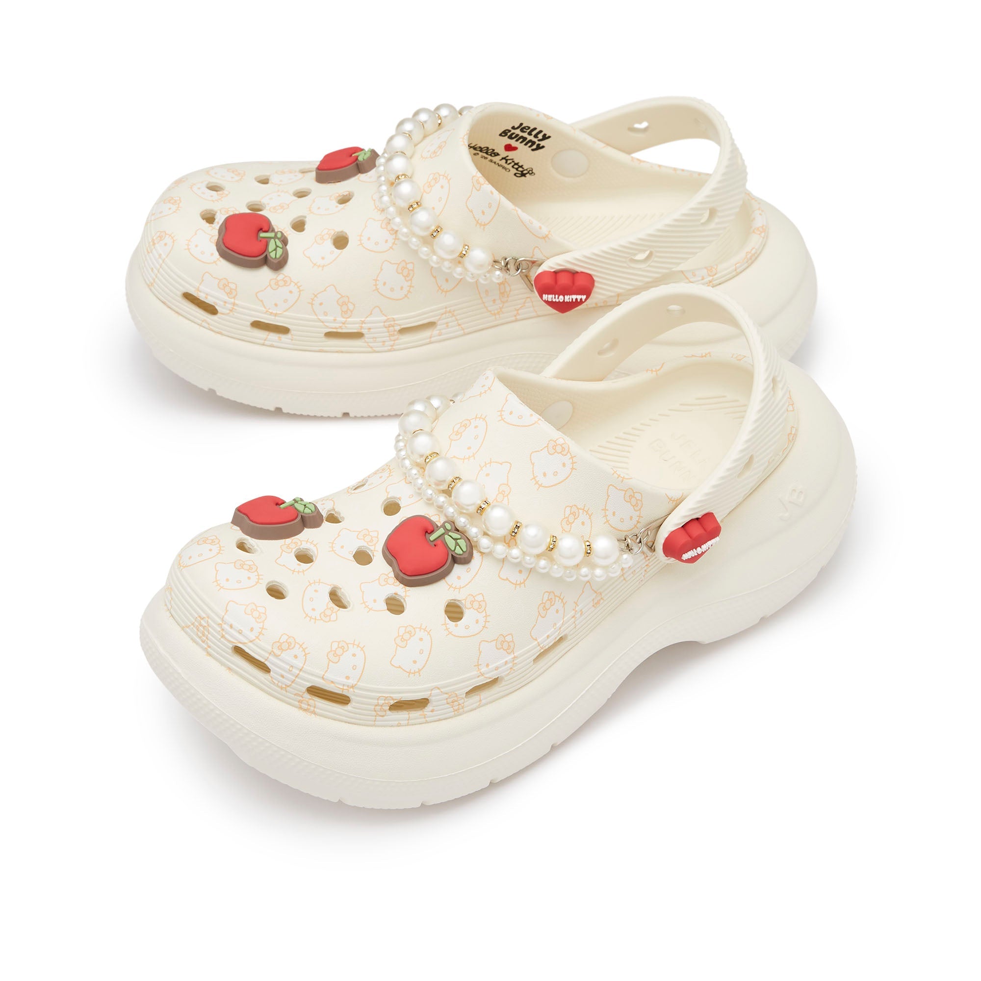 Craze Sayuri Clogs Off-White