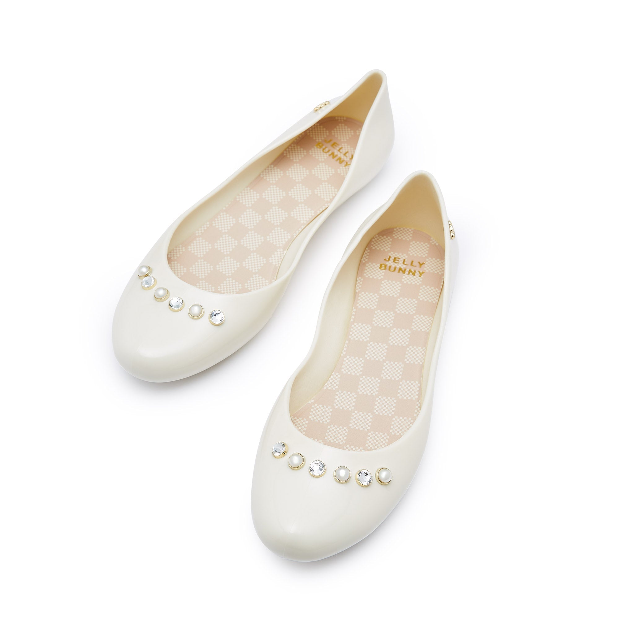 Melina Mary Ballerinas Off-White