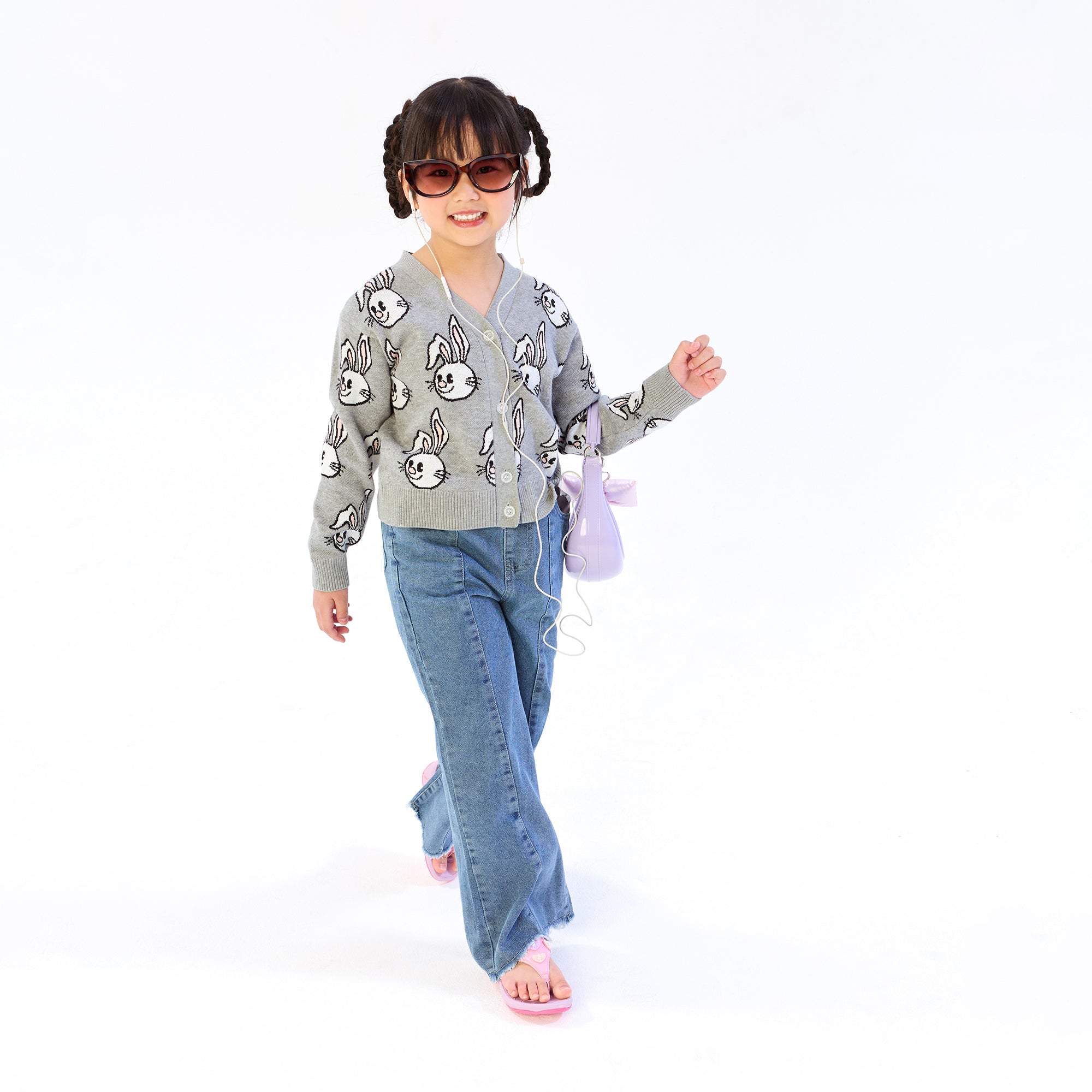 All Over Jerme Cardigan For Mini Girl