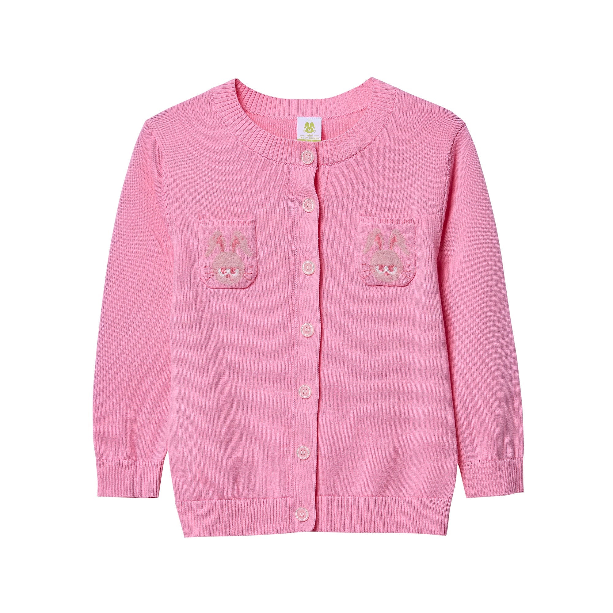 Jeremy Chest Pocket Cardigan For Mini Girls