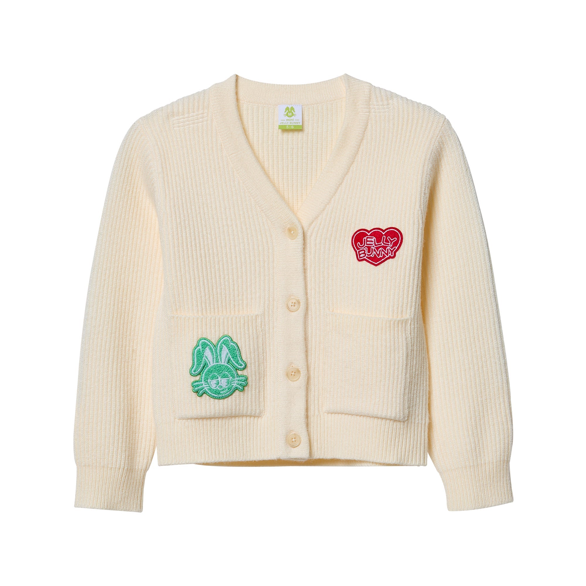 Jeremy With Patch Cardigan For Mini Girls