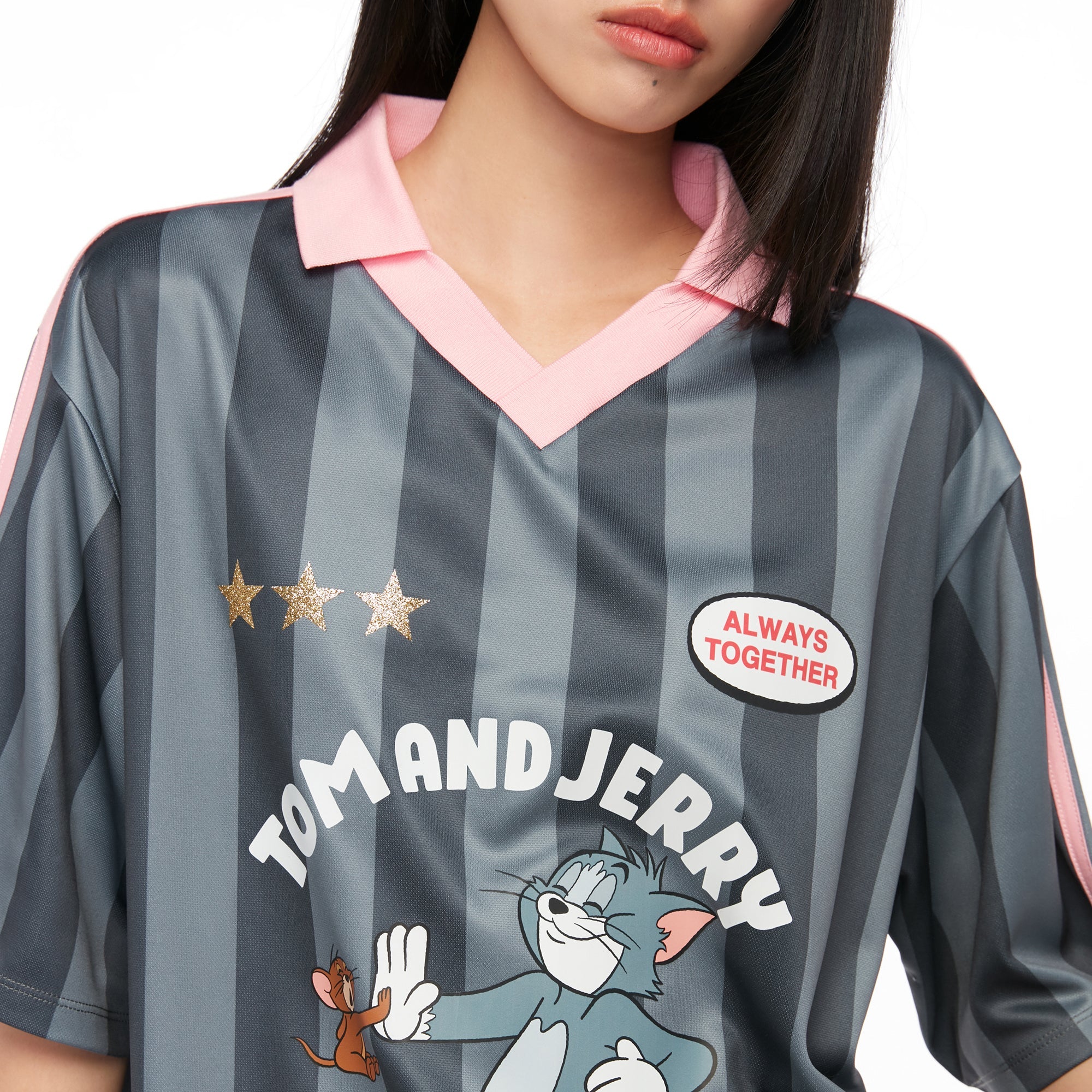 Tom and Jerry Football T-Shirt Multi