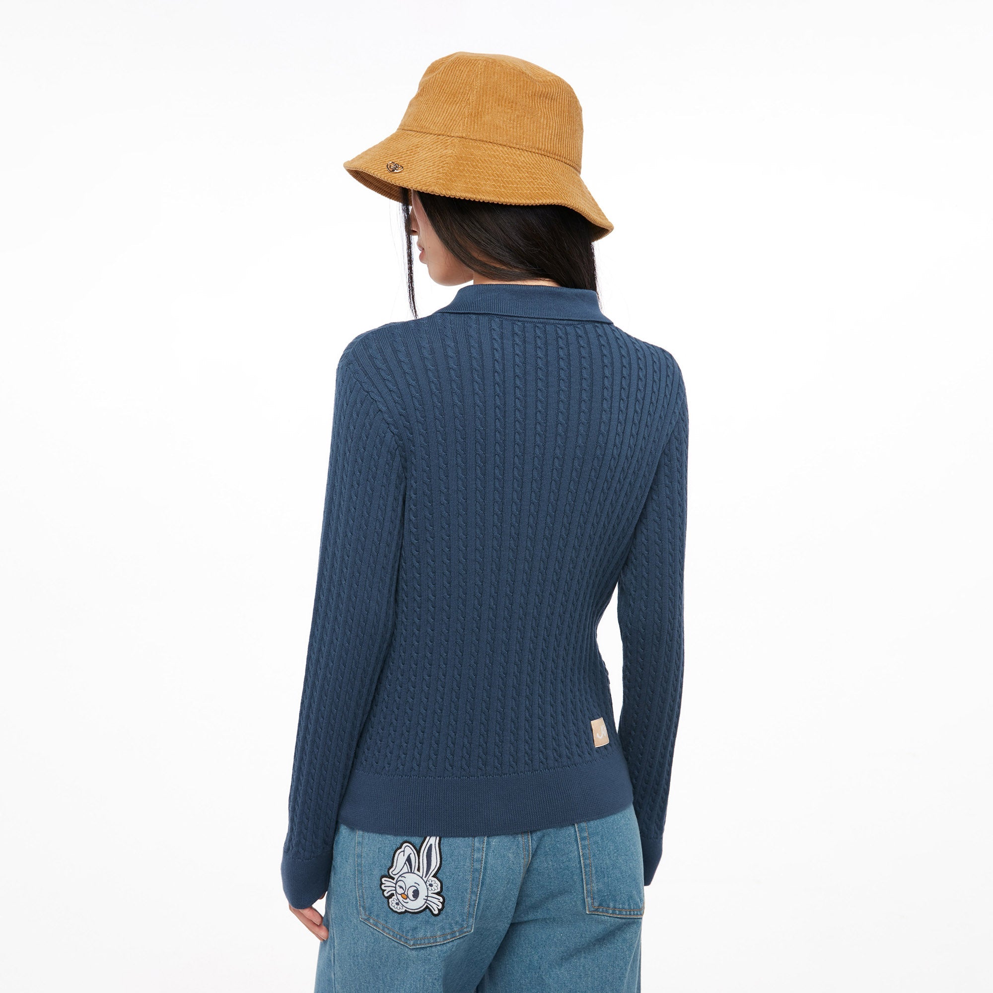 Knitted Long Sleeve Top