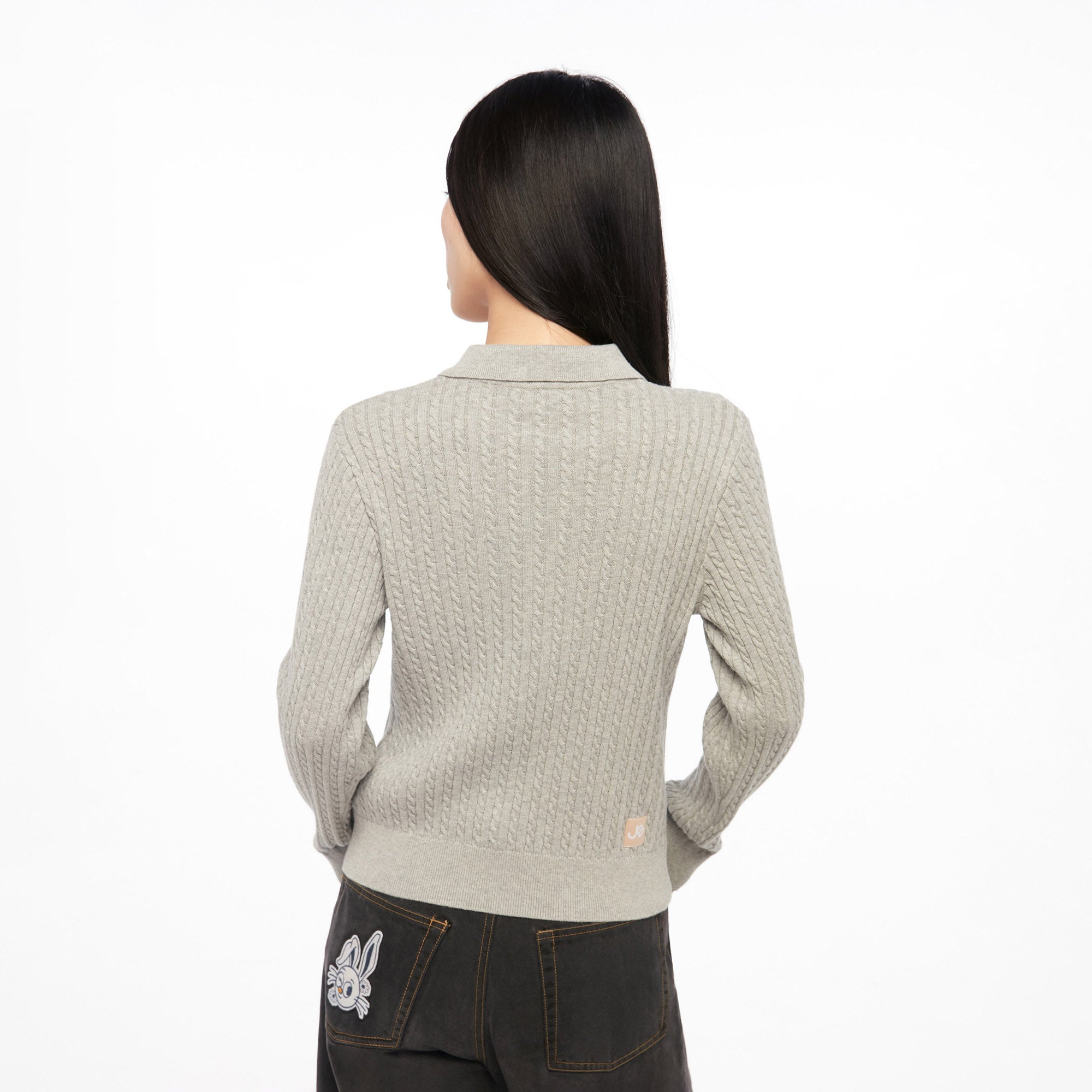 Knitted Long Sleeve Top