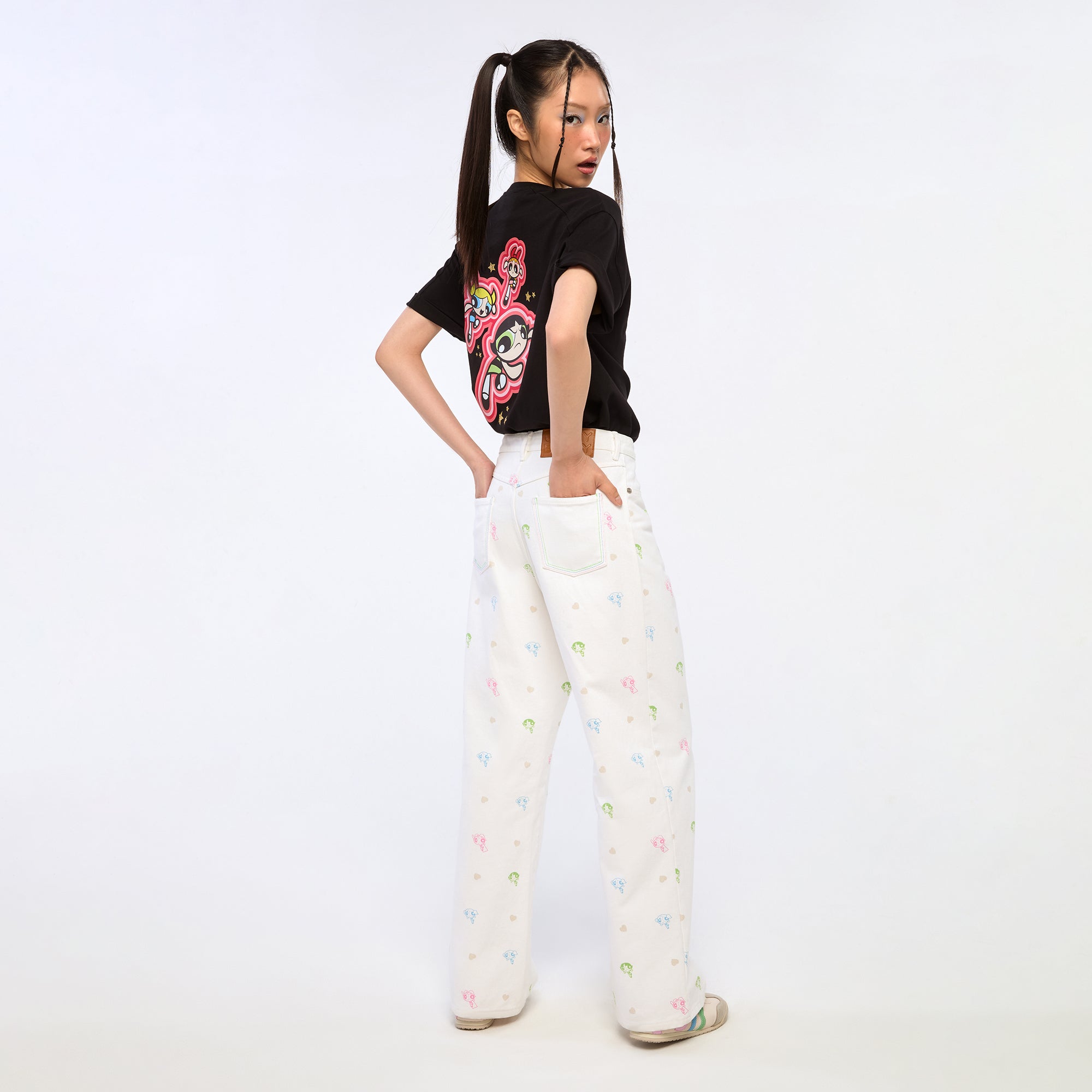 Powerpuff Girls Logo Short Sleeve T-Shirt