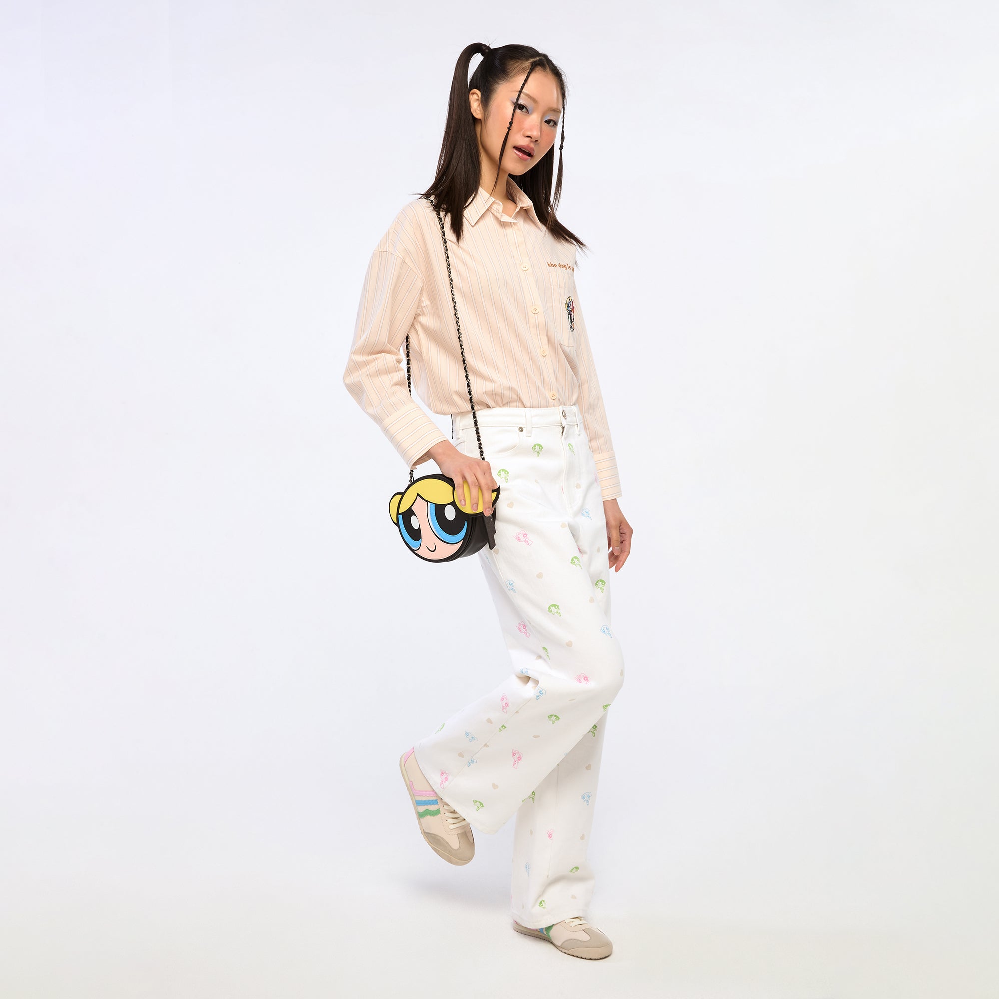 Powerpuff Girl Stripe Shirt