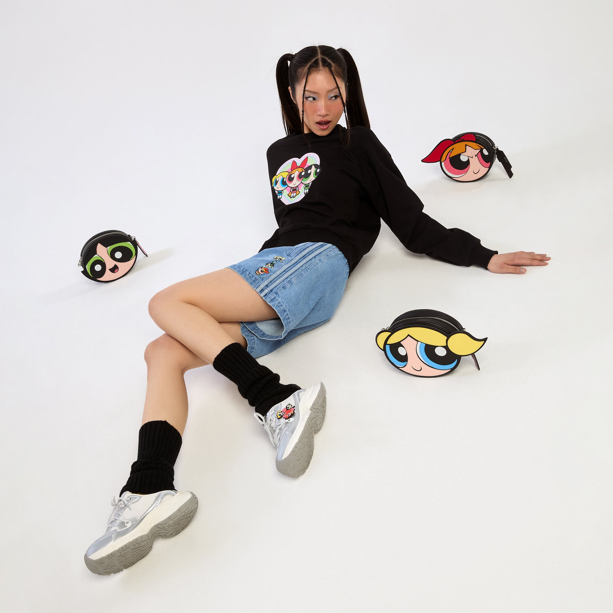 Powerpuff Girl Long Sleeve Pullover