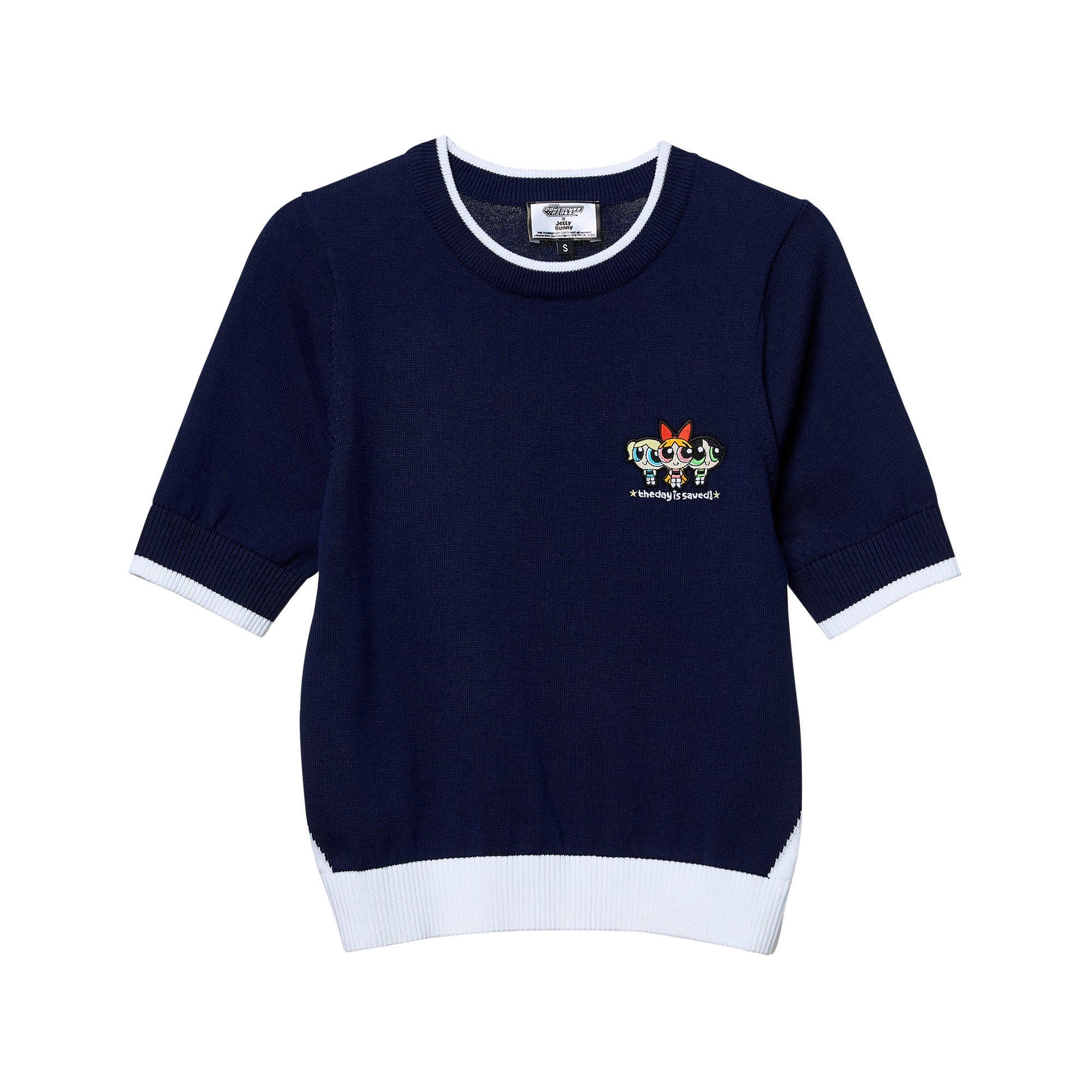 Powerpuff Girl Knitted Top