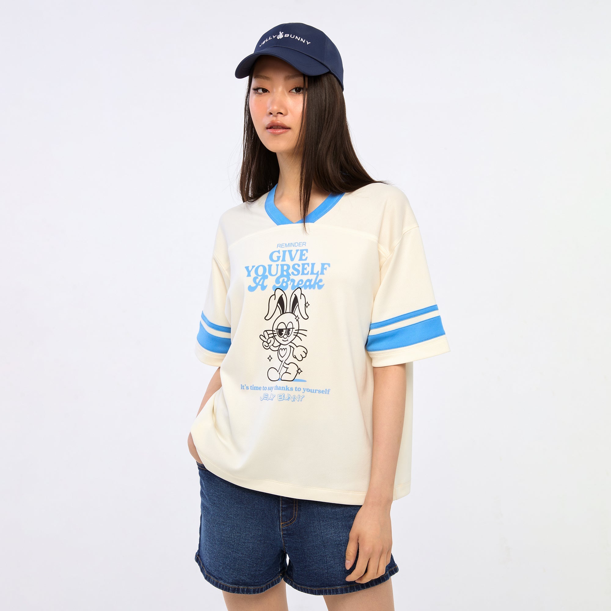 Jerme Football Short Sleeve Top