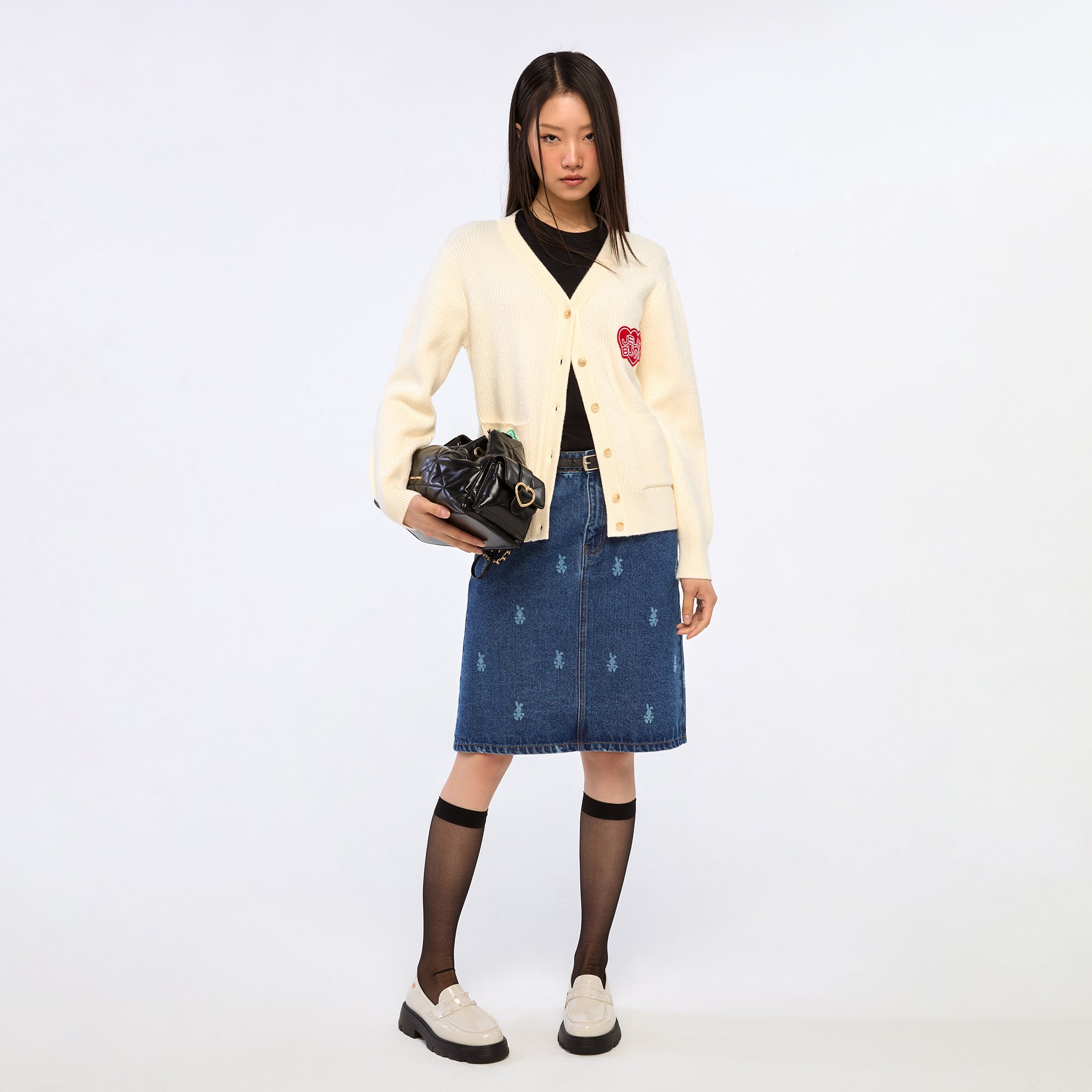 Jeremy With Patch Cardigan