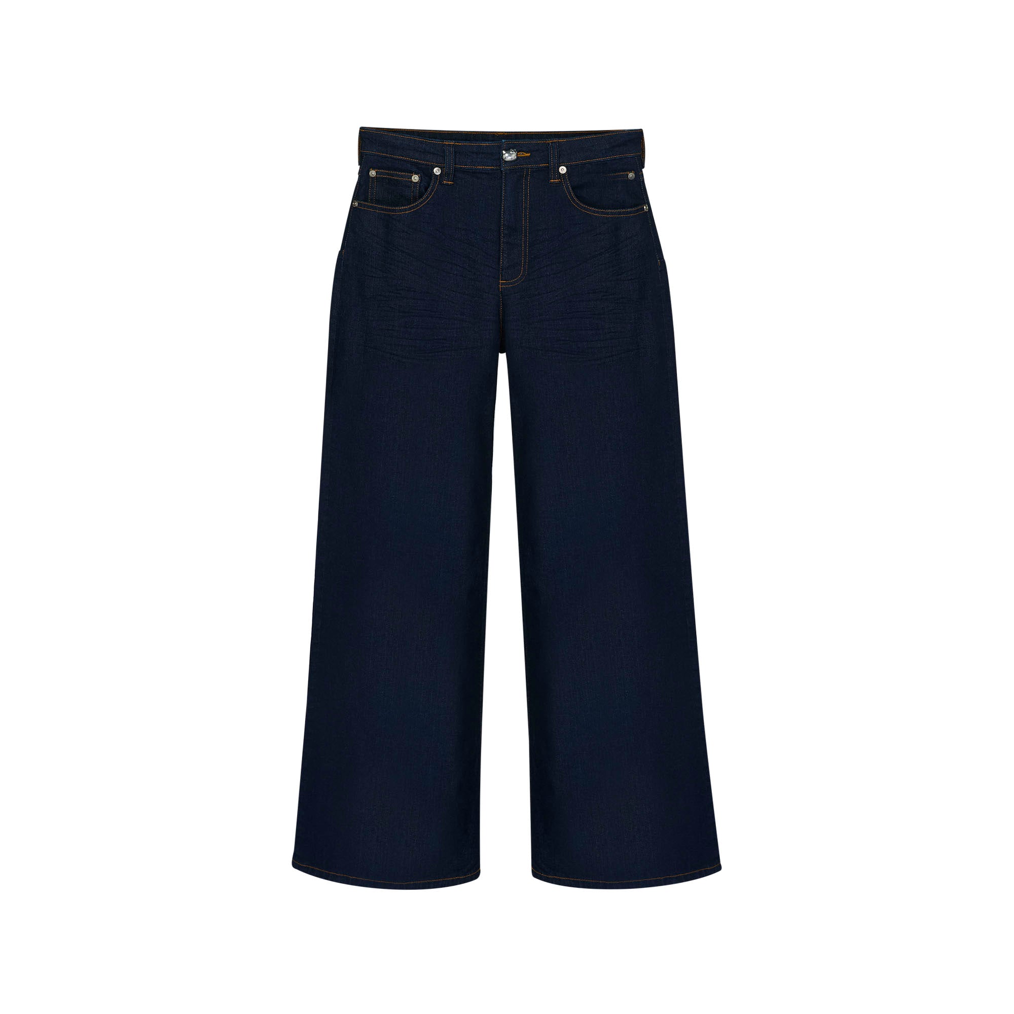 Hello Kitty Wide-Leg Jeans Blue